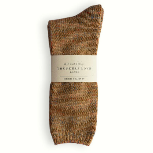 Thunders Love Socks - Recycled Wool Sand