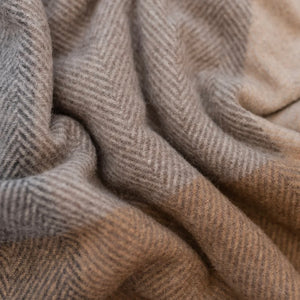 Tartan Blanket Co. Recycled Wool Throw - Natural