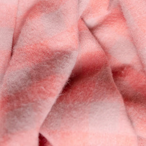 Tartan Blanket Co. Lambswool Baby Blanket - Blush Gingham