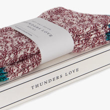 Thunders Love Socks - Flammé Burgundy