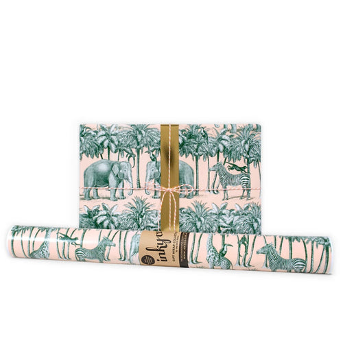 Inky Co Wrapping Paper 5m - Safari Nude