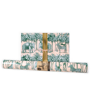 Inky Co Wrapping Paper 5m - Safari Nude