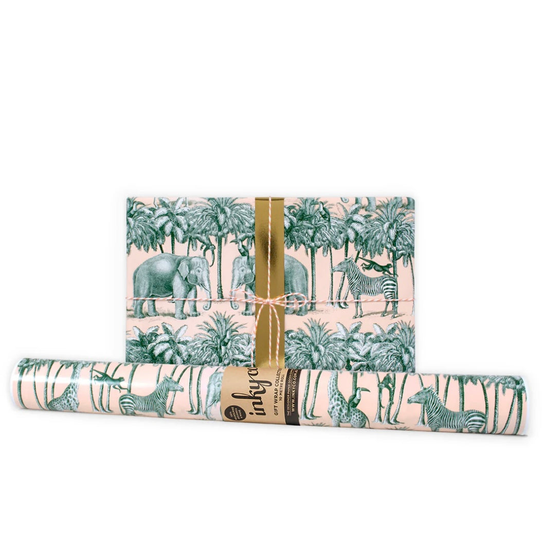 Inky Co Wrapping Paper 5m - Safari Nude