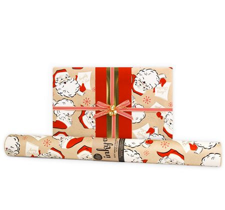 Inky Co Wrapping Paper 5m - Retro Santa – Rigby’s Homewares