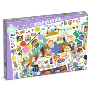 Djeco 54 piece - Birthday Party