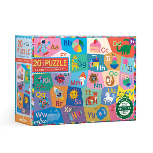 Eeboo 20 Piece - Learn The Alphabet