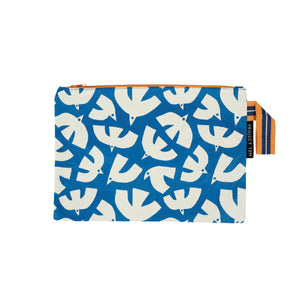 Project Ten Large Zip Pouch - Seagull