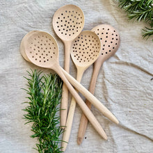 Walnut Straining Spoon