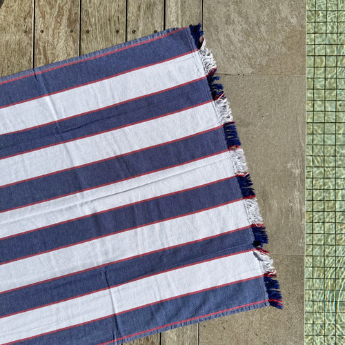Fresco Turkish Towel - Navy