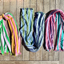 Popstar Turkish Towel - Navy/Green