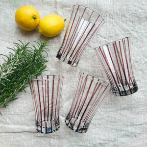 Stripe Tumbler - Brown Tall