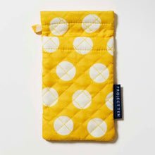 Project Ten Glasses Case - Yellow Polka