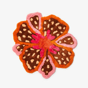 Bonnie & Neil - Bath Mat Flower Pink