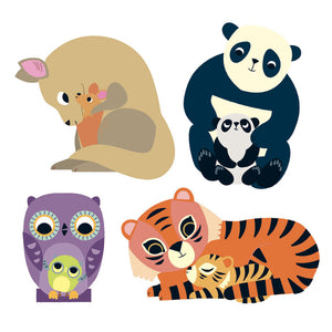 Djeco - Mum and Baby Stickers