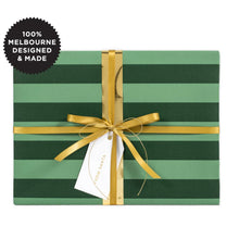 Inky Co Wrapping Paper 5m - Stripe Green
