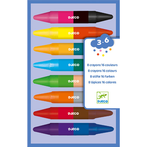 Djeco - Twins Crayons