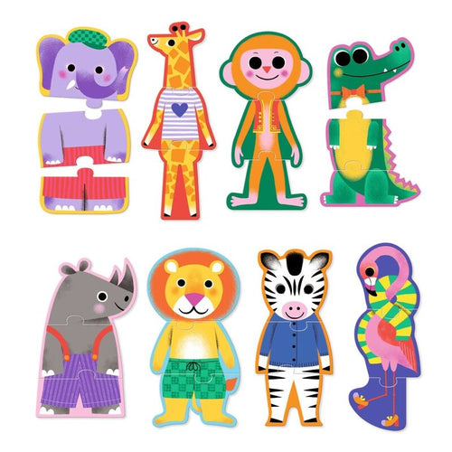 Djeco - Savana Trio Puzzle