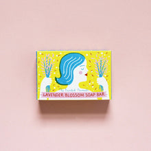 Printed Peanut - Boxed Soap Lavender