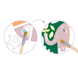 Djeco - Wild Ones Painting Set