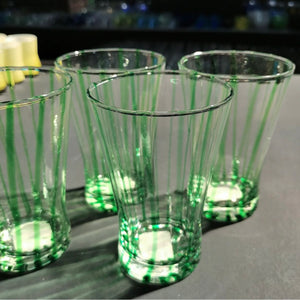 Stripe Tumbler - Green Short