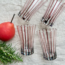 Stripe Tumbler - Brown Tall