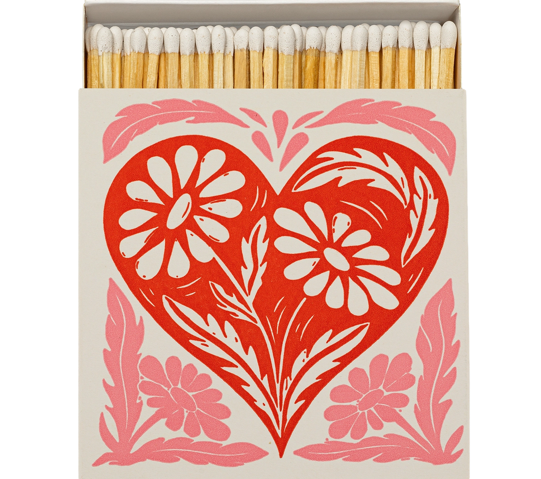 Archivist Matches - Botanical Heart