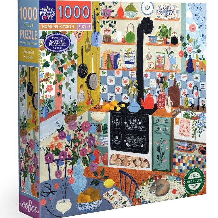 Eeboo 1000 piece - Morning Kitchen