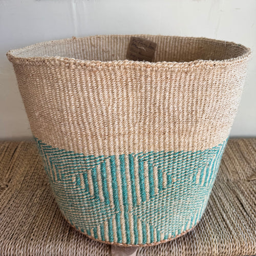 Kenyan Sisal Basket - XL #30