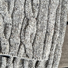 Fisherman Out Of Ireland - Cable & Rib Scarf Porridge