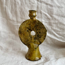 Tamegroute - Round Candle Holder Yellow