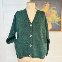 Fisherman Out Of Ireland Cardigan Bottle Green