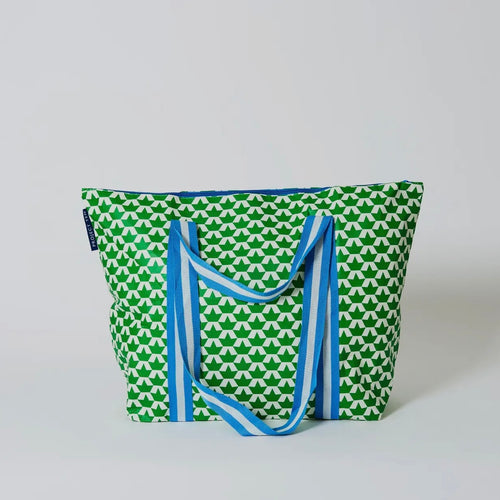Project Ten Medium Zip Tote - Boats