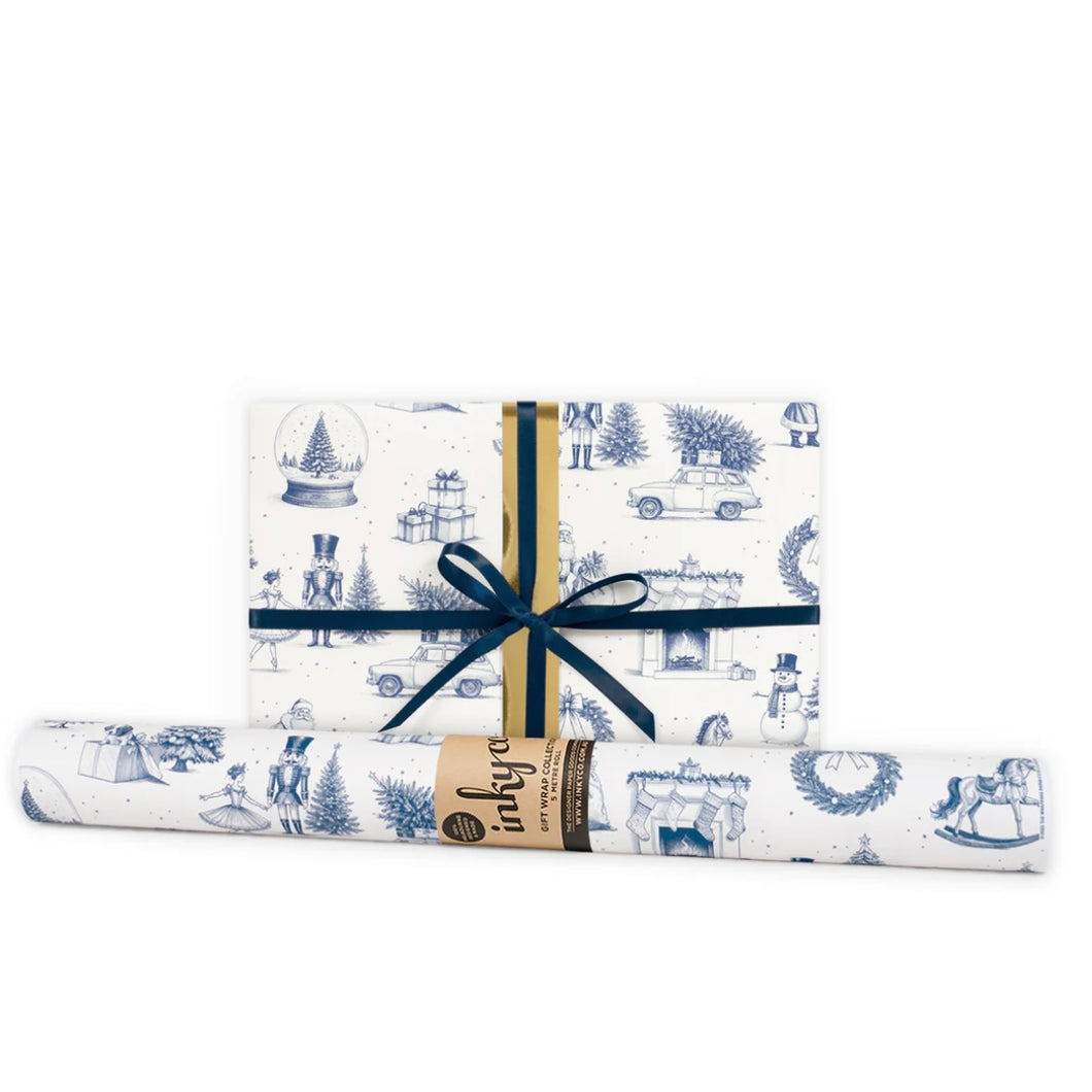 Inky Co Wrapping Paper 5m - Christmas Eve