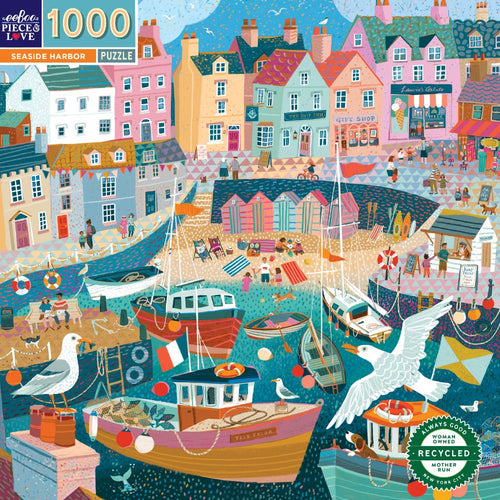 Eeboo 1000 piece - Seaside Harbor