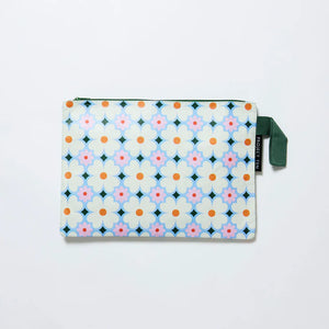 Project Ten Large Zip Pouch - Daisy