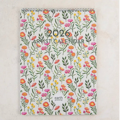 Earth Greetings - 2026 Artist Calendar