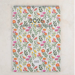 Earth Greetings - 2026 Artist Calendar