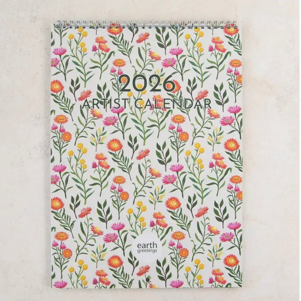 Earth Greetings - 2026 Artist Calendar