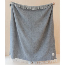 TB Co. King Size Throw - Waffle Charcoal