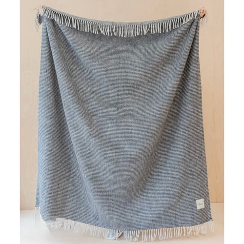 TB Co. King Size Throw - Waffle Charcoal