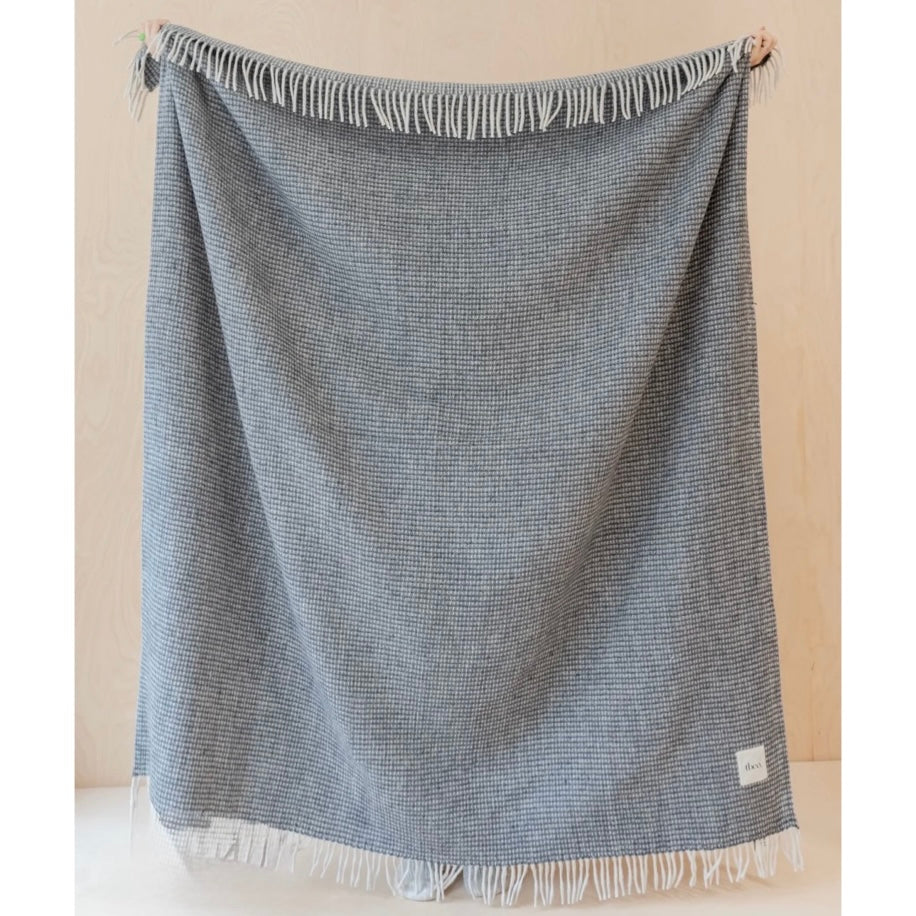 TB Co. King Size Throw - Waffle Charcoal