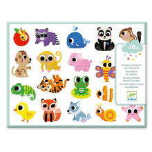 Djeco - Baby Animal Puffy Stickers