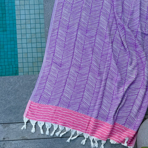 Moby Turkish Towel - Pink Punch