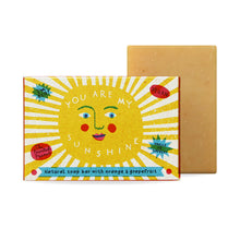 Printed Peanut - Boxed Soap Orange