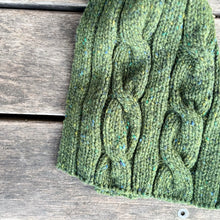 Fisherman Out Of Ireland - Cable & Rib Scarf Seaweed