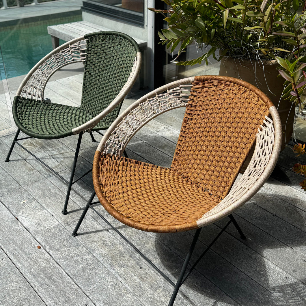 Garden Chair - Mustard & Oat