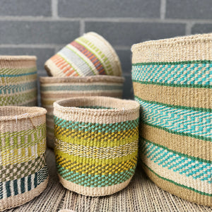 Kenyan Sisal Basket - XL #31