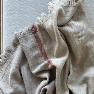 Turkish Linen Throw - Copper