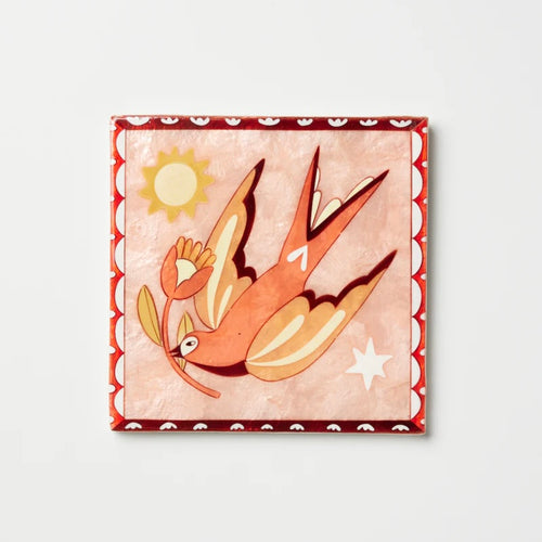 Jones & Co - Gardienne Bird Pink