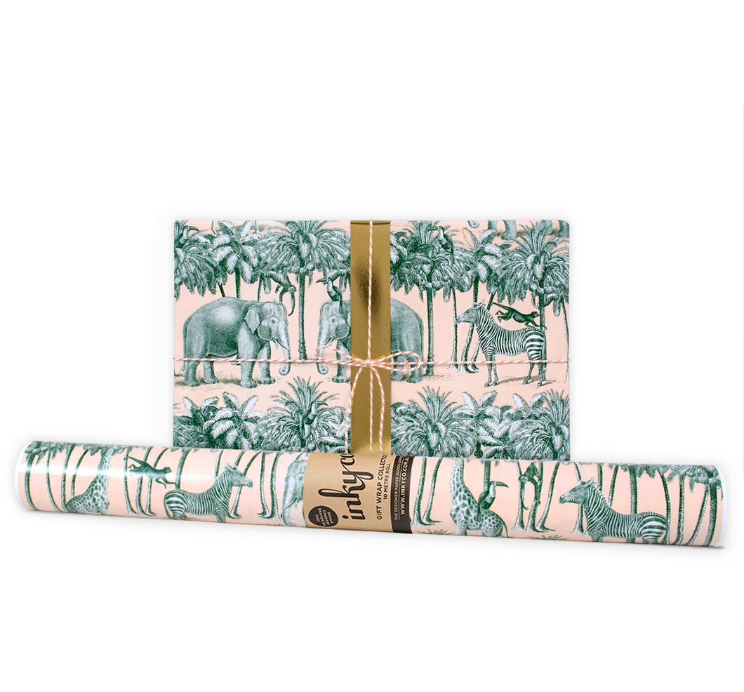 Inky Co Wrapping Paper 5m - Safari Nude